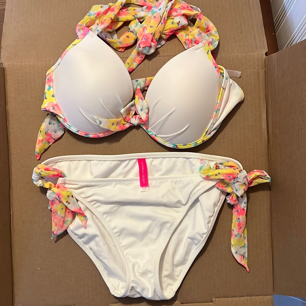 Victoria Secret white bikini